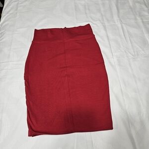 Elegant Red Skirt